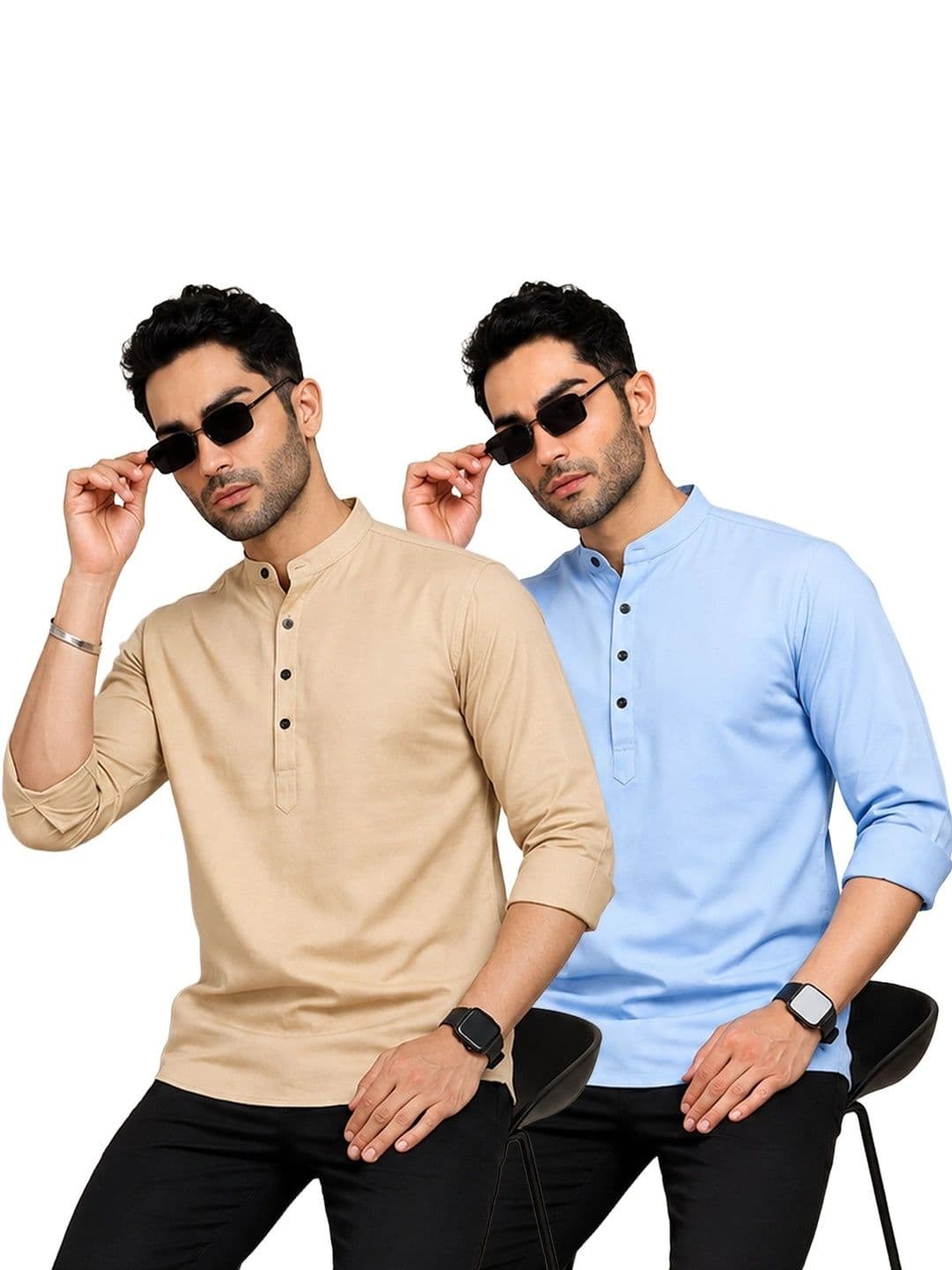 Kavyangle Creation Men Kurta - view 1