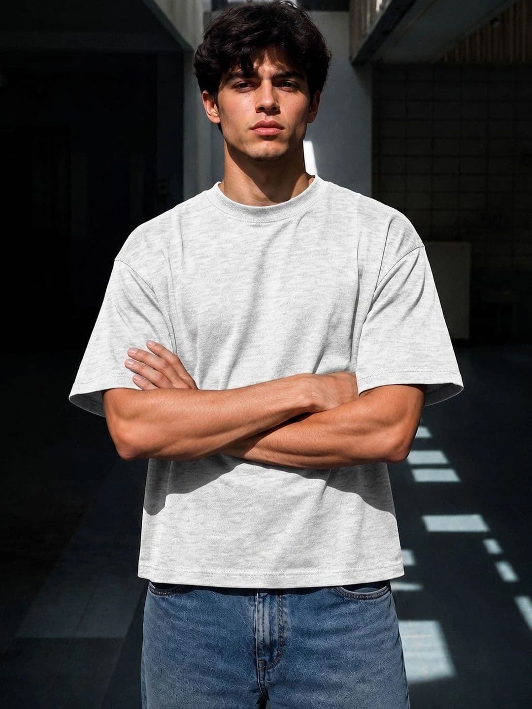 FTX Men Typography Printed Boxy T-shirt - view 1