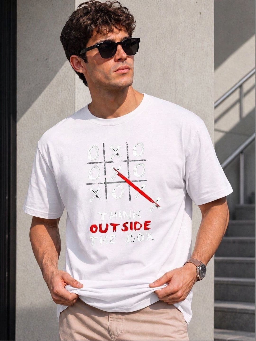 Moda Rapido Men Printed T-shirt - view 1