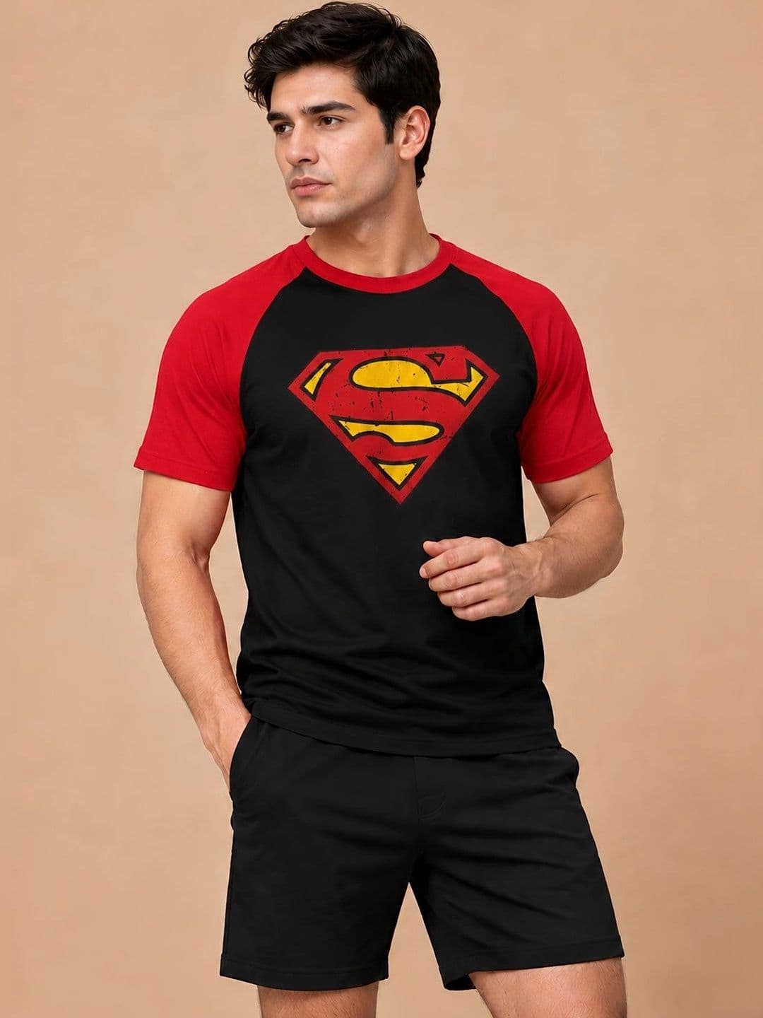 TEDWOODS Men Superman Colourblocked T-shirt - view 1