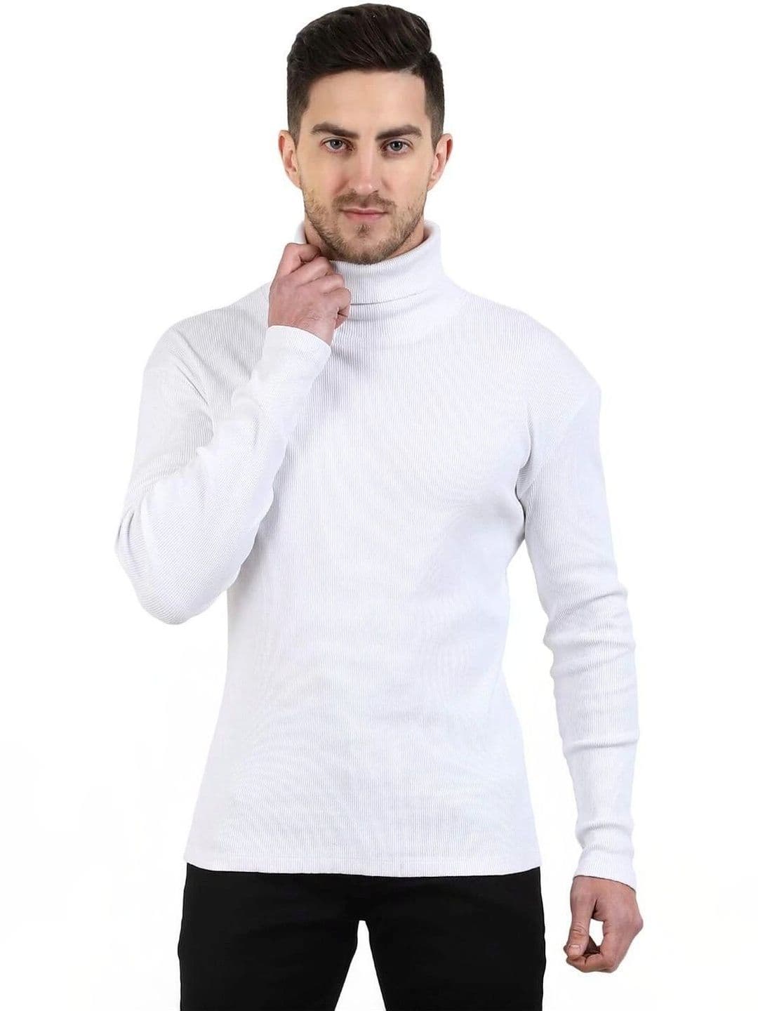 SPAB Men Turtle Neck Slim Fit T-shirt - view 1