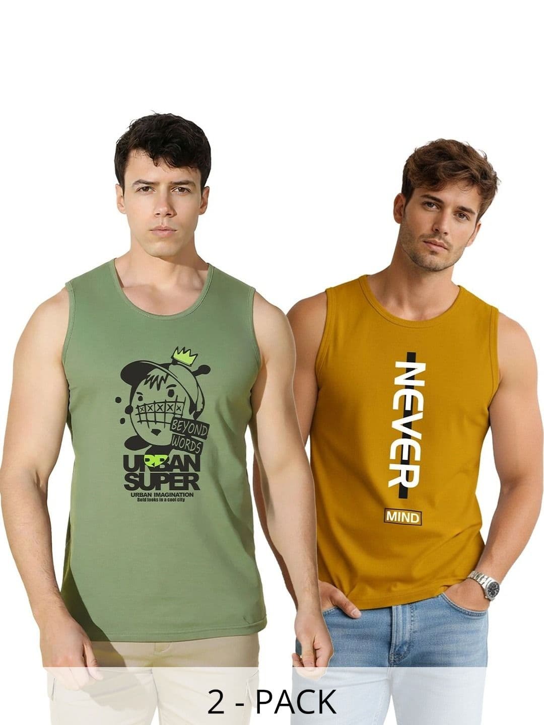 SLOWLORIS Men Typography 2 Printed T-shirt - view 1