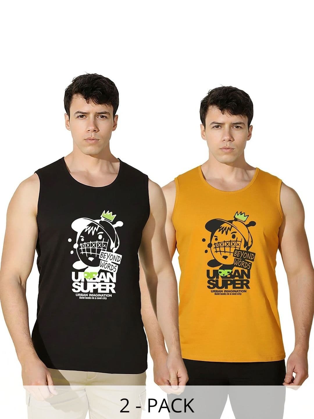 SLOWLORIS Men 2 Printed T-shirt - view 1