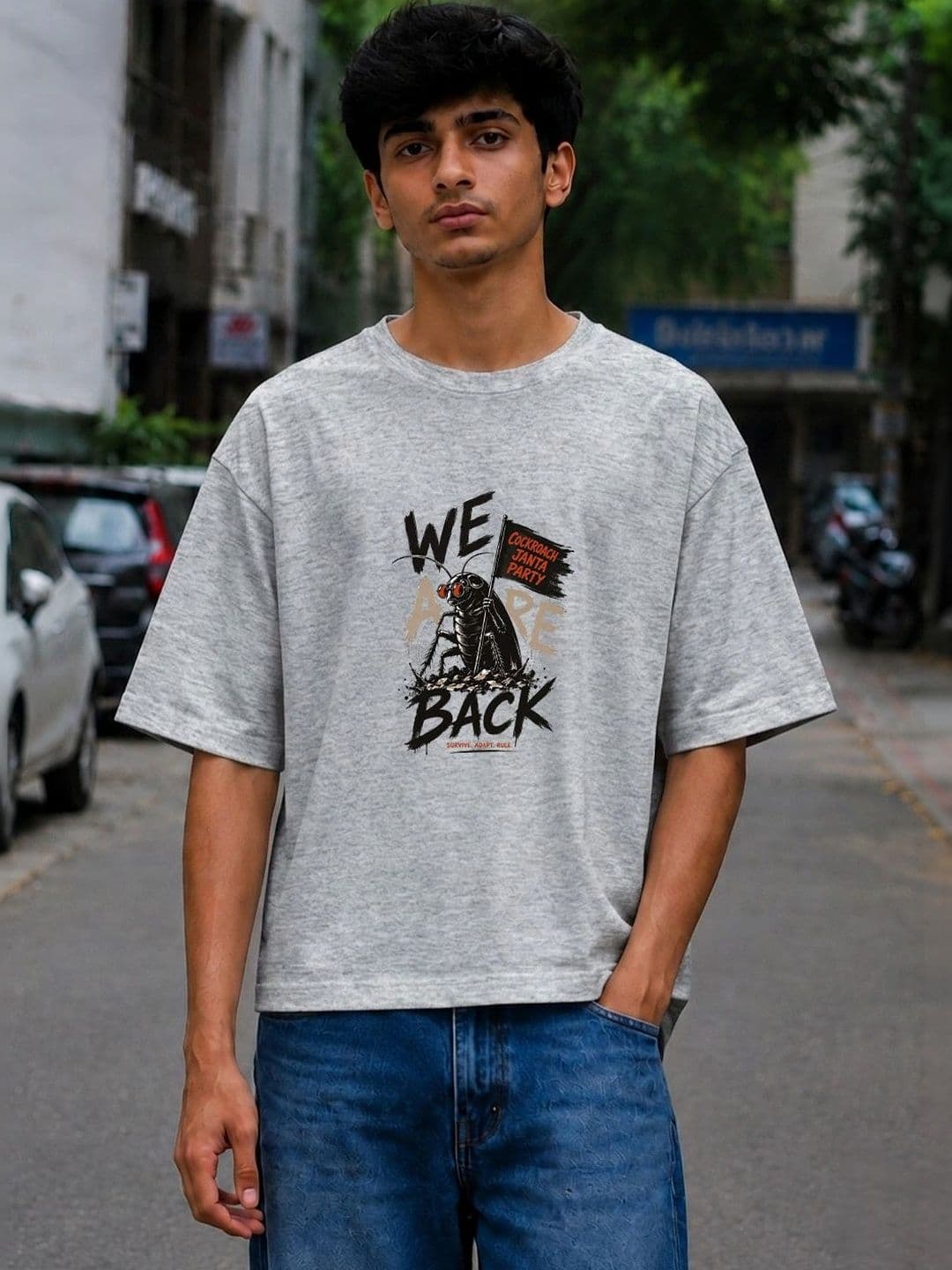 FTX Men Graphic Printed Relaxed Fit T-shirt - view 1