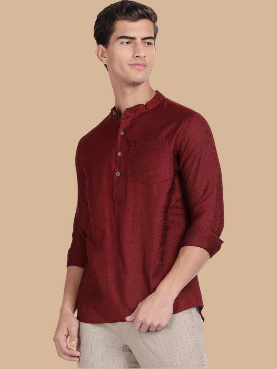 Kryptic Men Printed Kurta - view 1
