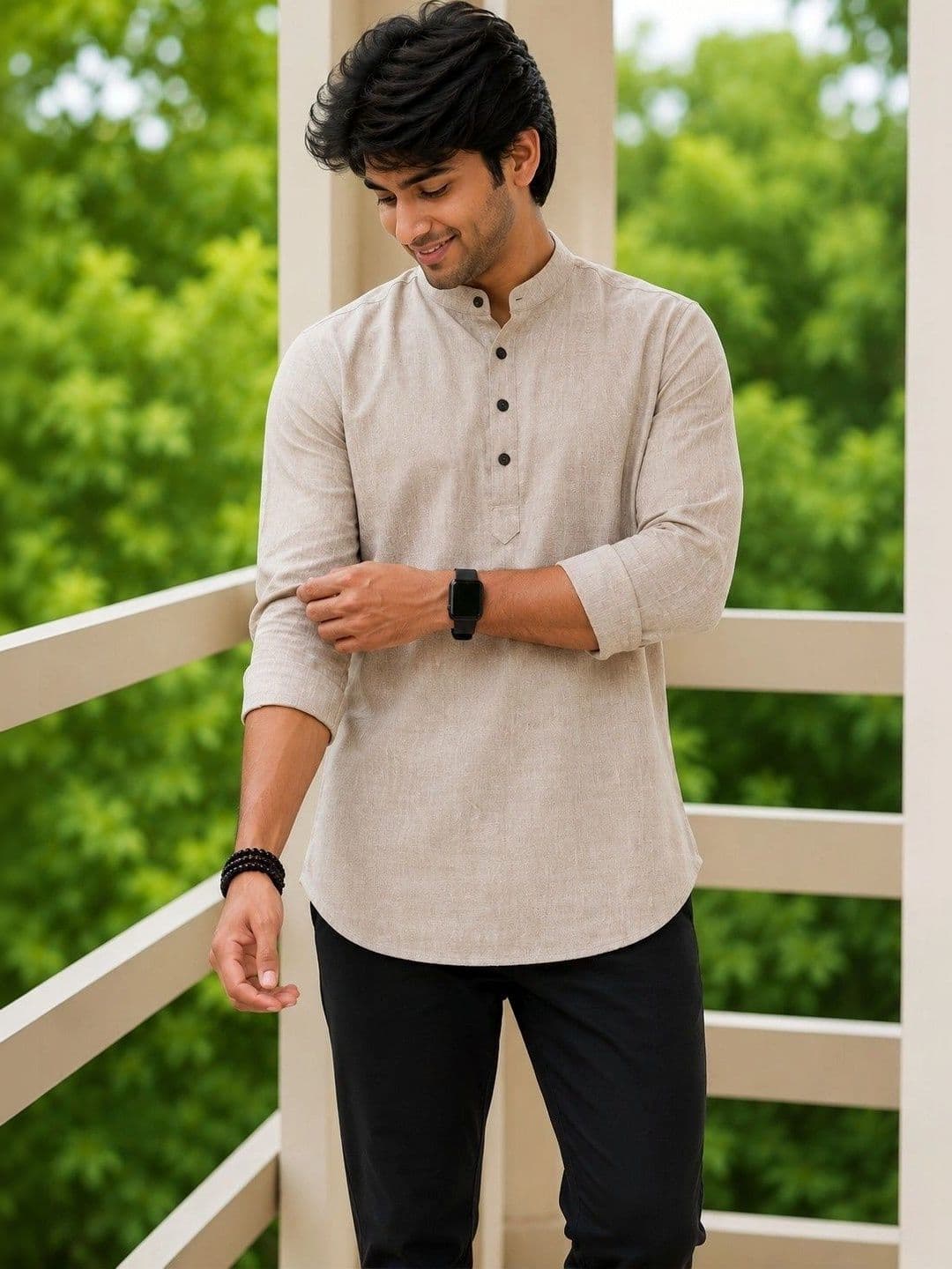 SKYWORRIX Men Kurta - view 1