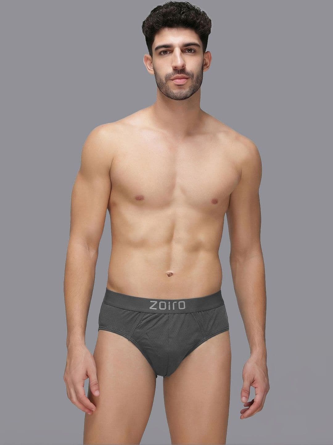 Zoiro Men Self Design Anti Bacterial Basic Briefs - view 1