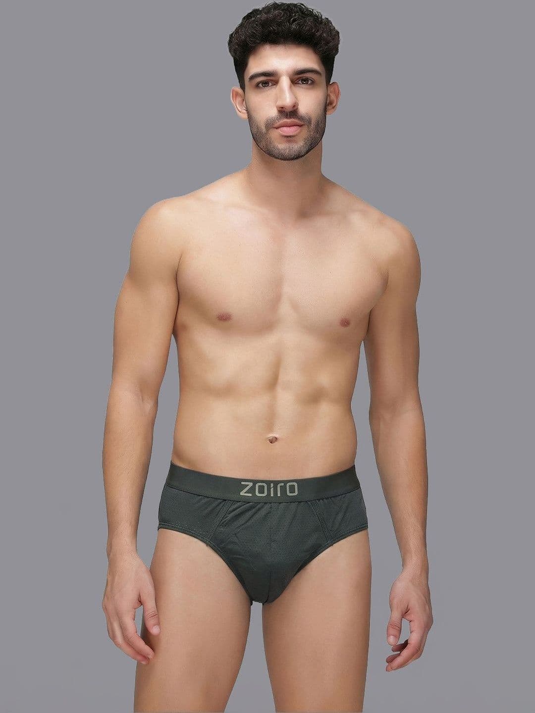 Zoiro Men Self Design Anti Bacterial Basic Briefs - view 1