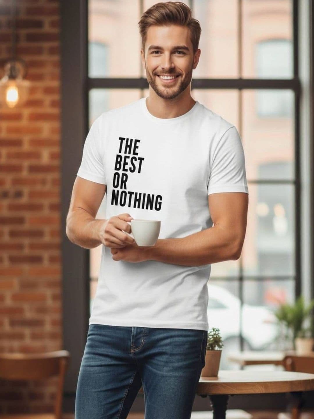 RebelRoarr Men Typography Printed T-shirt - view 1