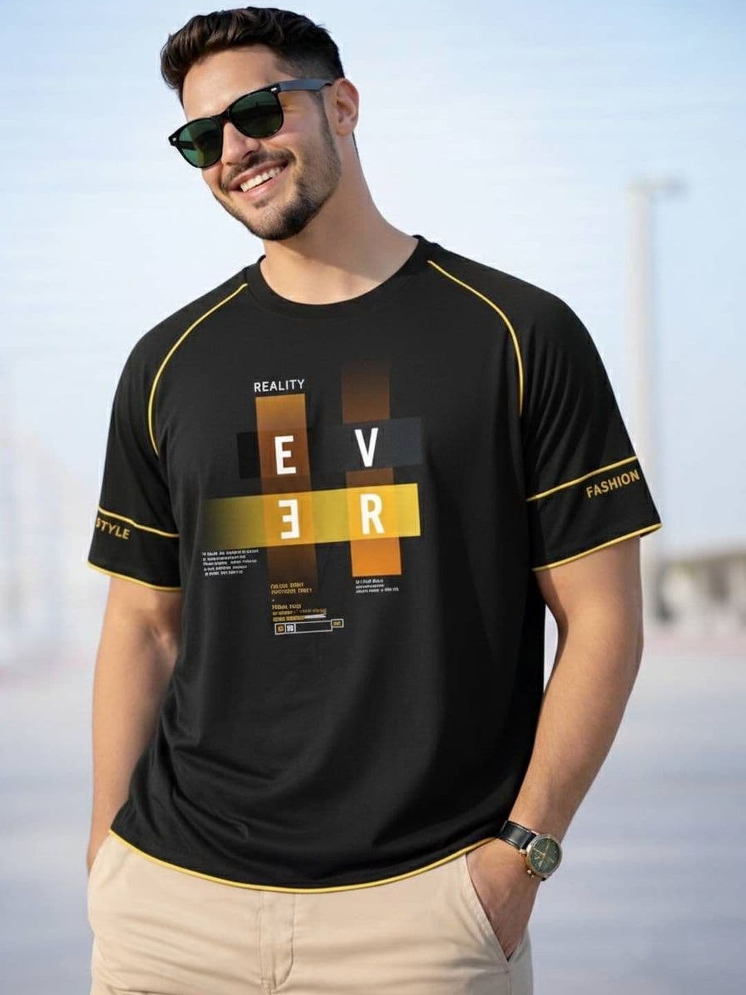 REYA Men Printed T-shirt - view 1