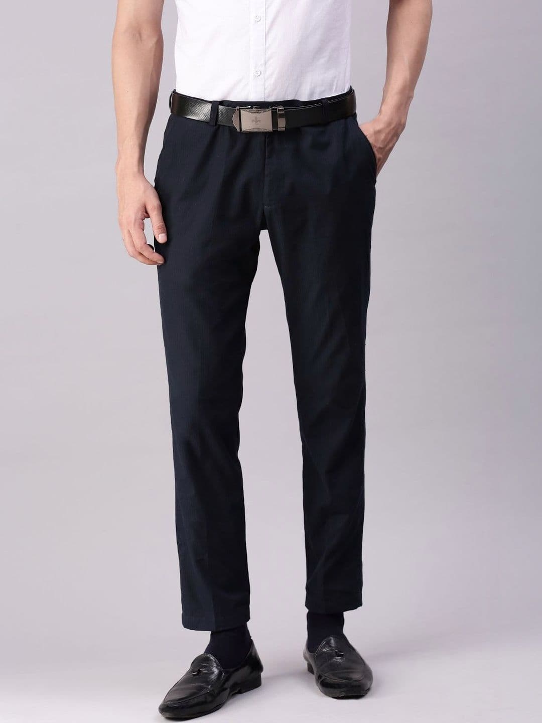 Kryptic Men Smart Trousers - view 1