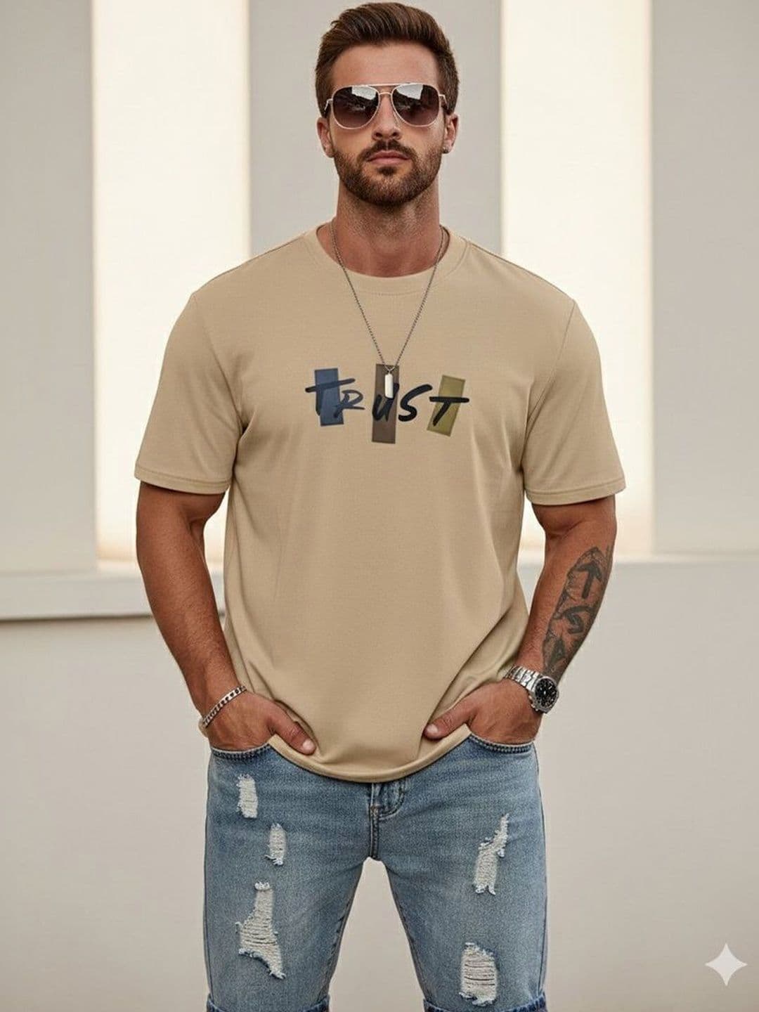 R.Code by The Roadster Life Co. Graphic Printed T-shirt - view 1