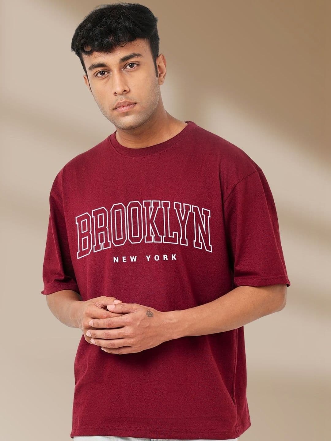 Cool Plus Men Typography Printed T-shirt - view 1