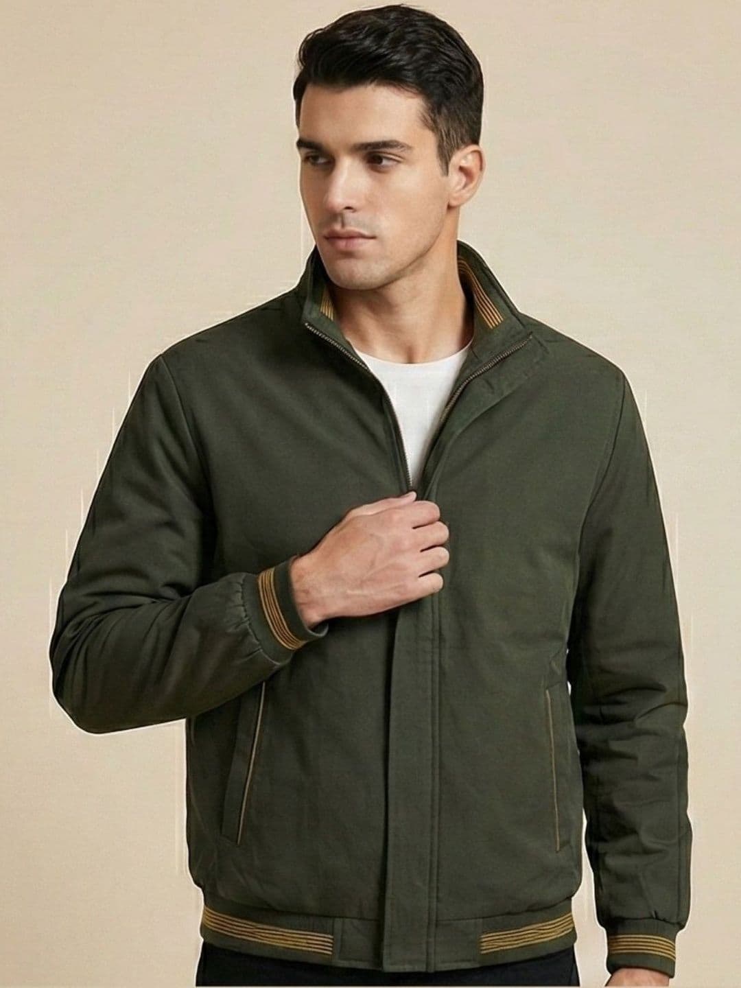 MIA FASHION Men Lightweight Bomber Jacket - view 1