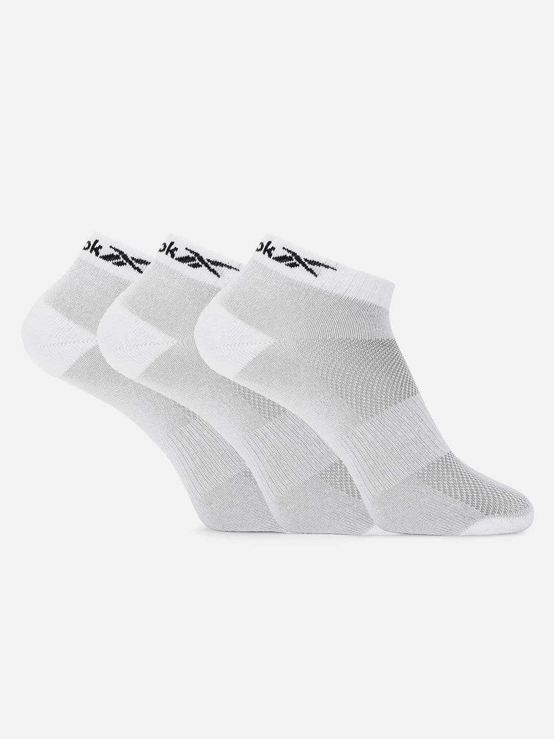 Reebok Unisex Pack of 3 SoftStride Patterned Ankle Length Socks - view 1