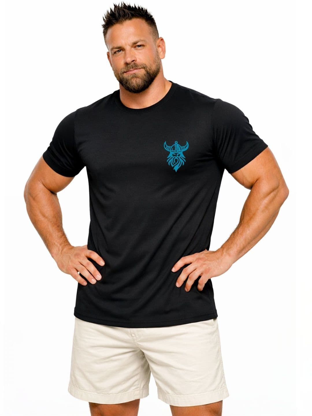 3Colors Men Printed Moisture Wicking T-shirt - view 1