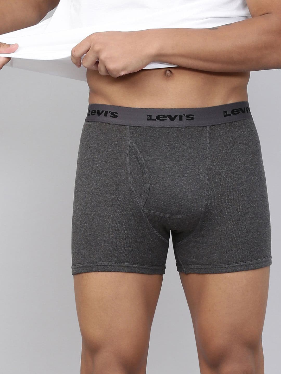 Levis Men Pure Cotton Long Length Trunk with Ultrasoft Waistband - view 1