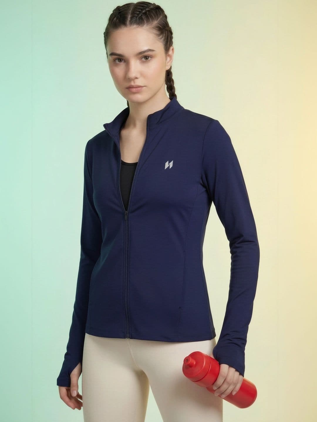 HUMAN SPIRIT Women Lightweight Training or Gym Fashion Jacket - view 1