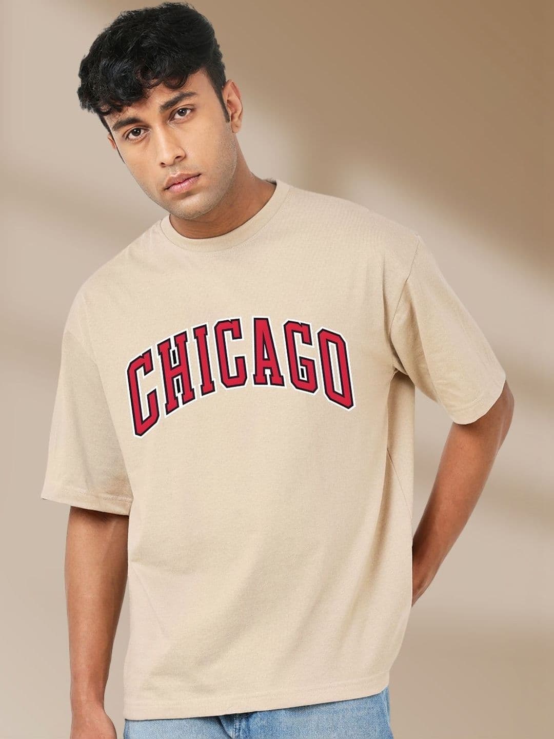Cool Plus Men Typography Printed T-shirt - view 1