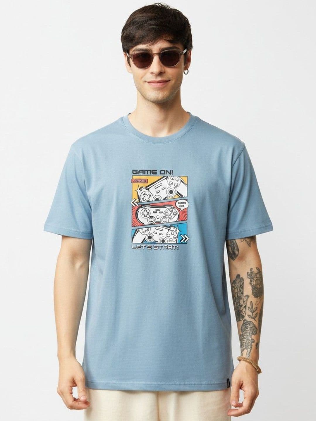 OUTLAWS Men Printed T-shirt - view 1