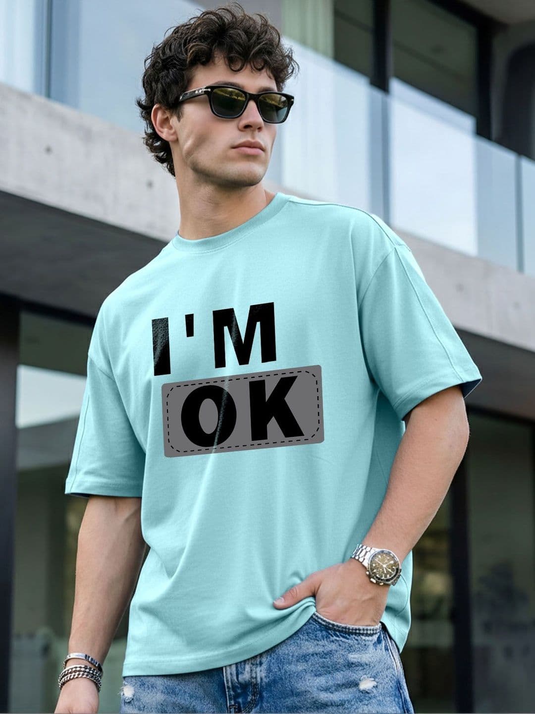 AUSK Men Typography Printed T-shirt - view 1