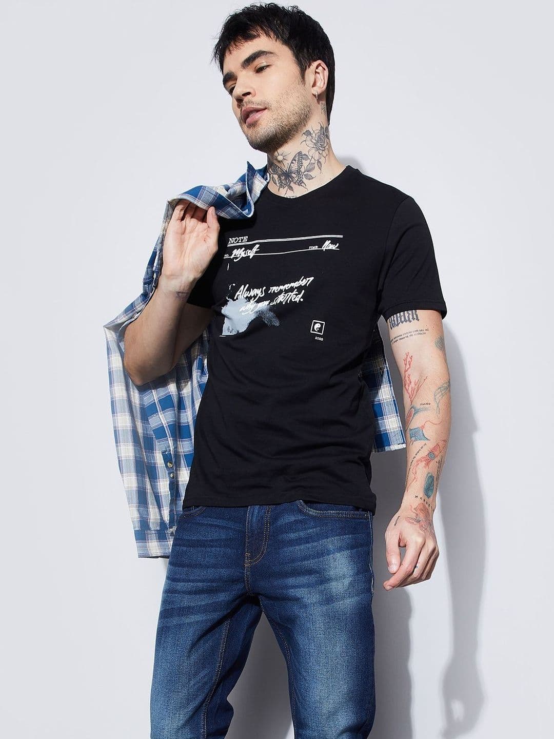 Forca by Lifestyle Men Typography Printed T-shirt - view 1