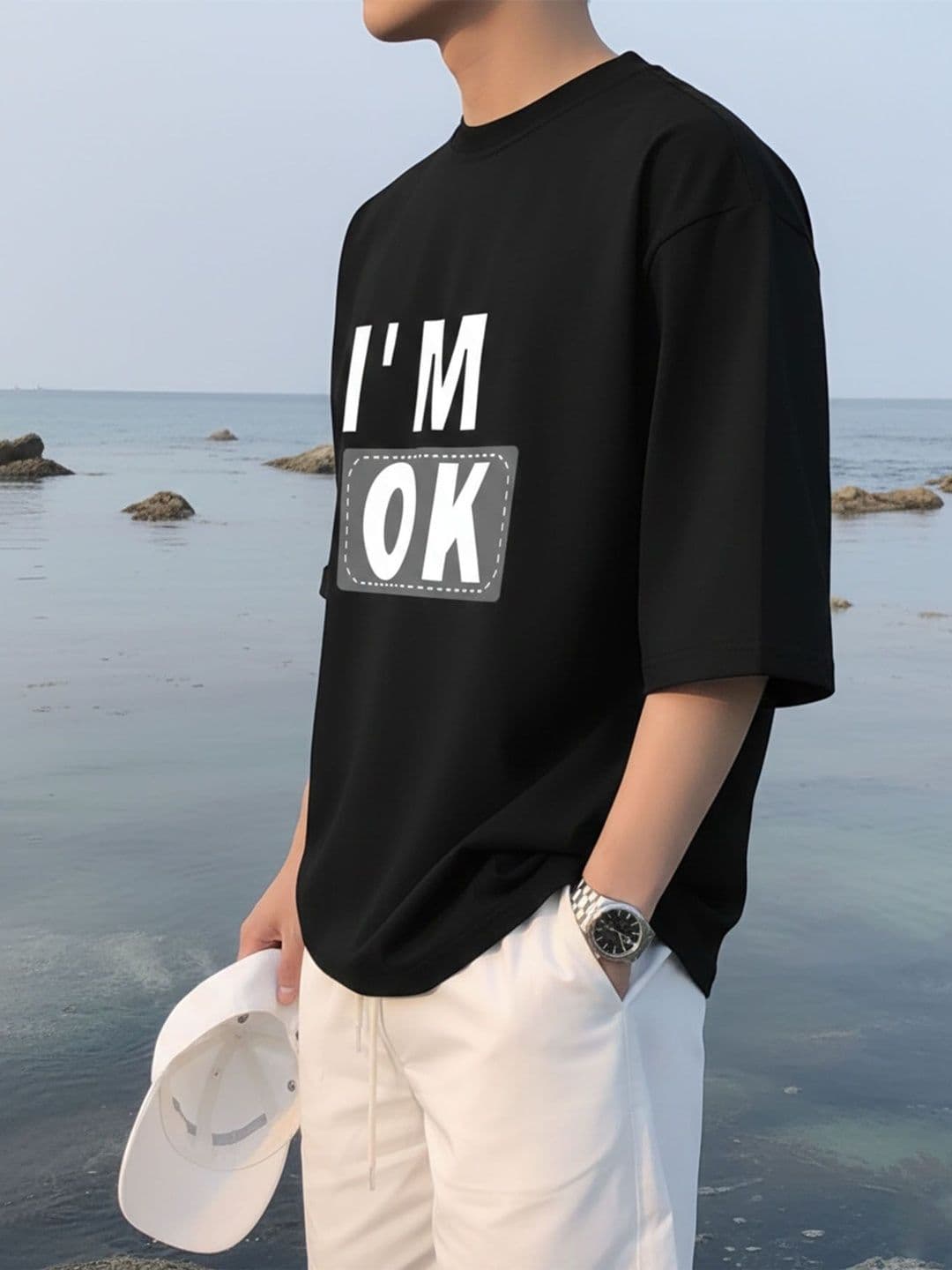 AUSK Men Typography Printed T-shirt - view 1