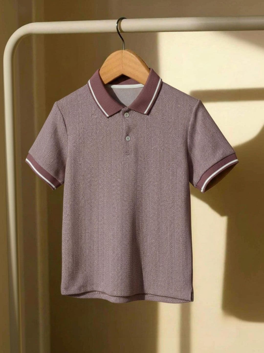 MACK JONNEY Men Polo Collar T-shirt - view 1