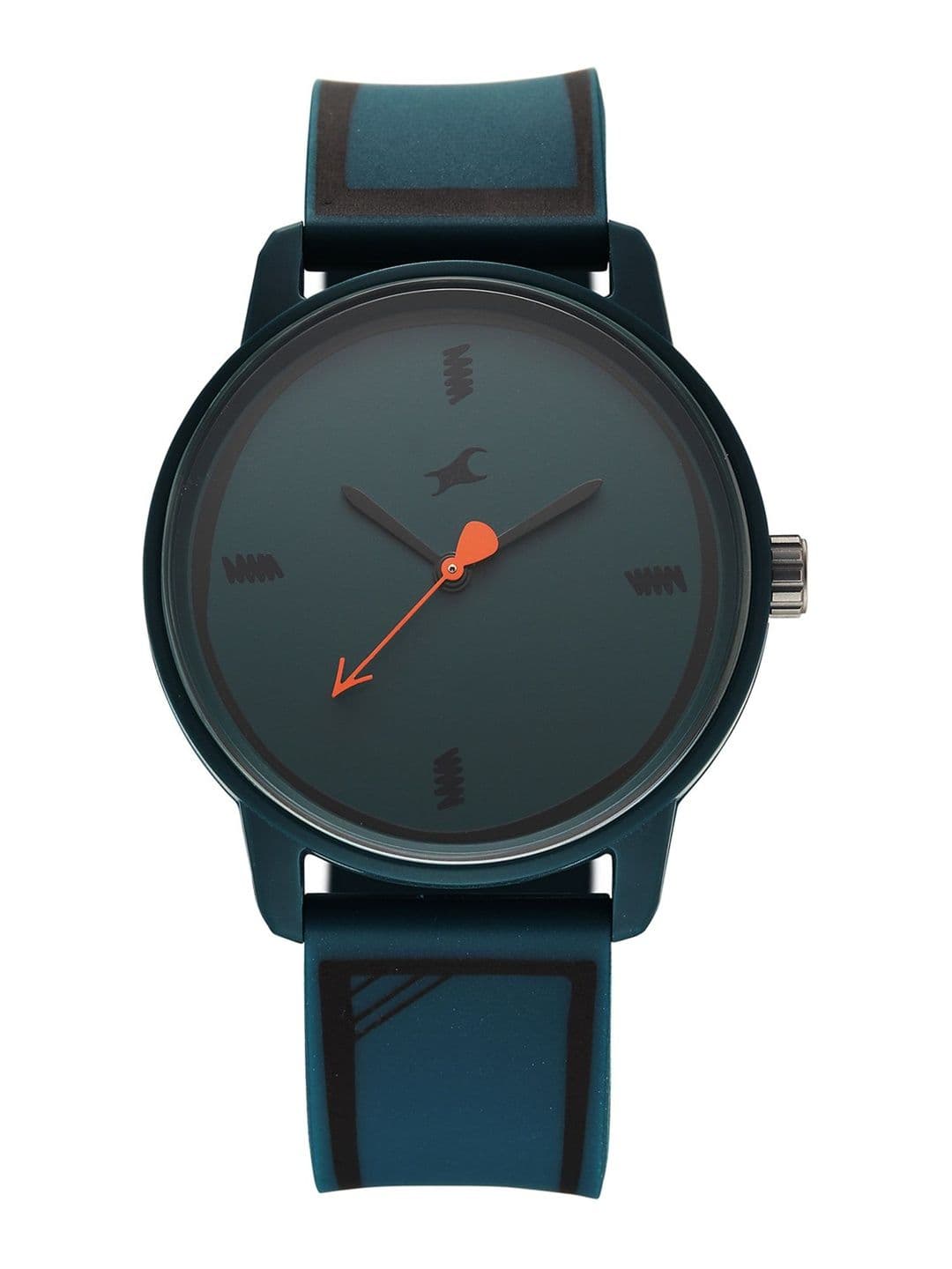 Fastrack Tees Girls Zine Dark green Dial Quartz Analog Watch - 38145PP07W - view 1