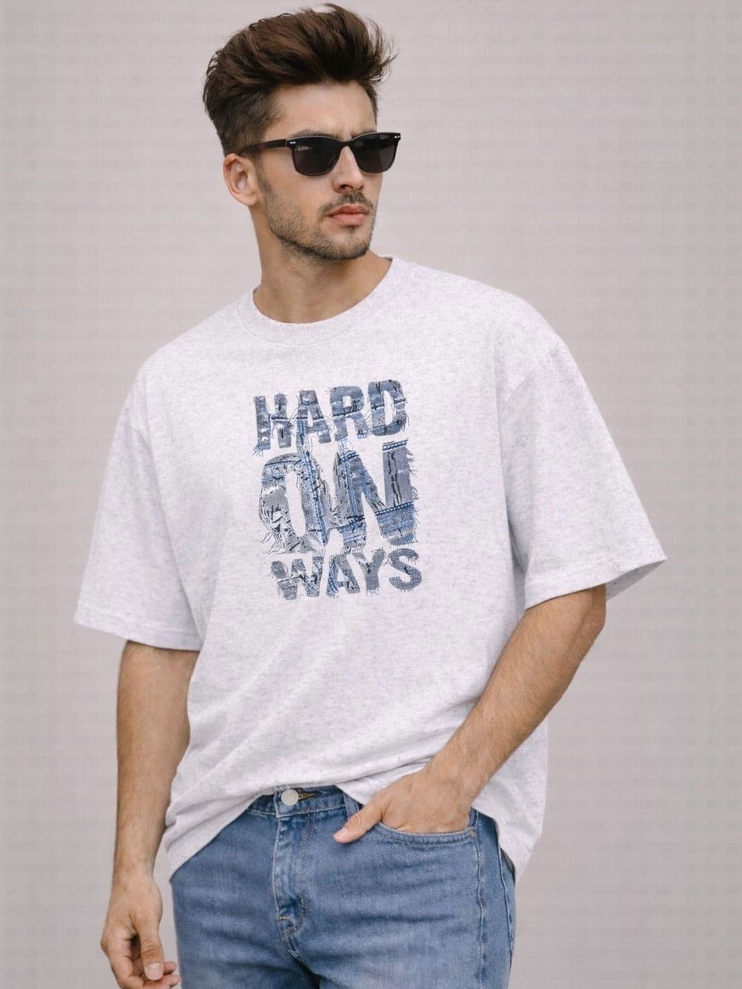 Moda Rapido Men Typography Printed T-shirt - view 1