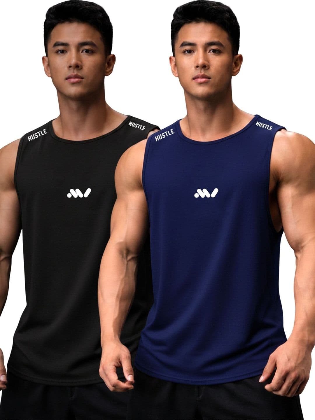 JUMPCUTS Pack of 2 Gym Vest - view 1
