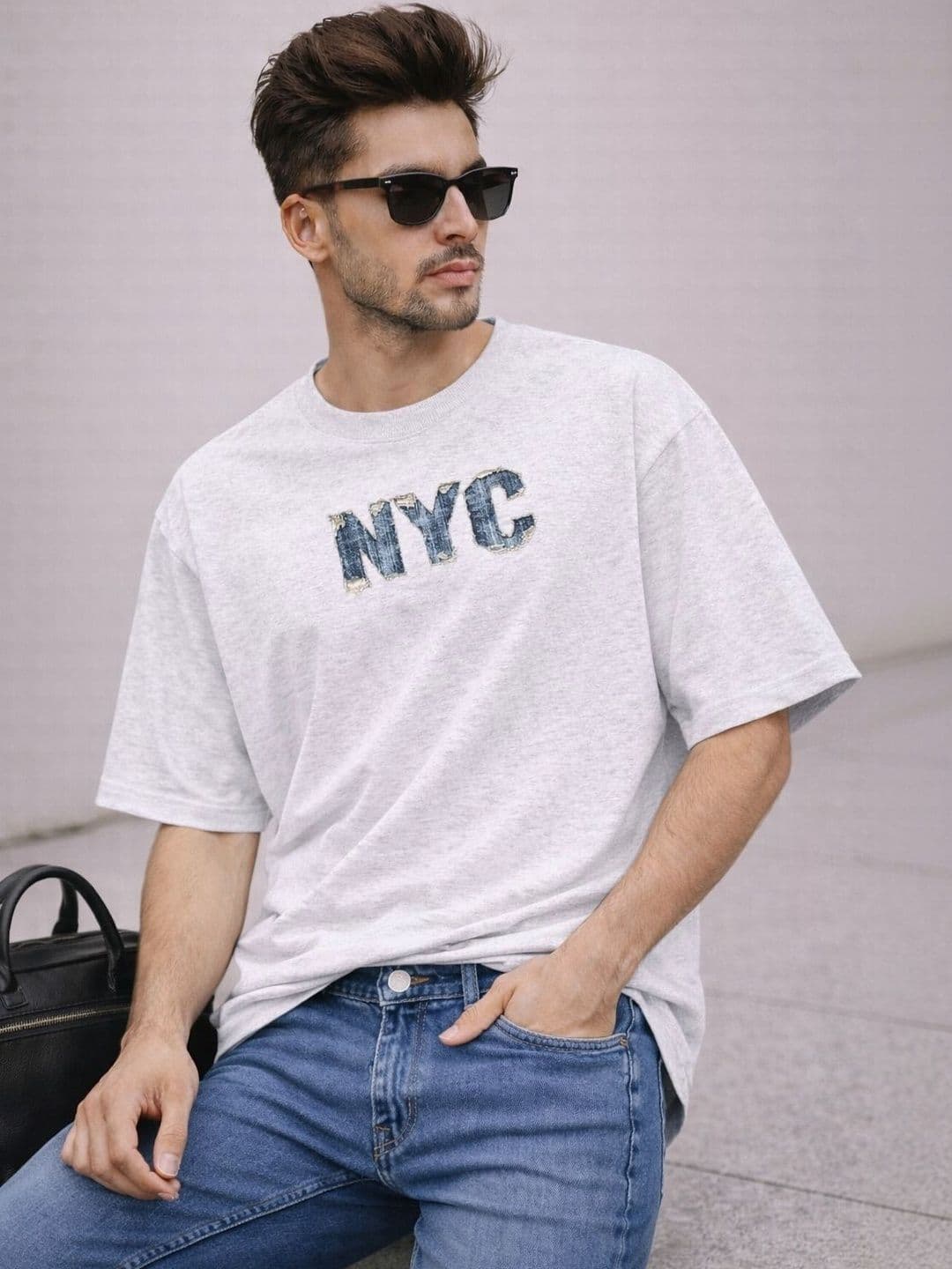 Moda Rapido Men Typography Printed T-shirt - view 1
