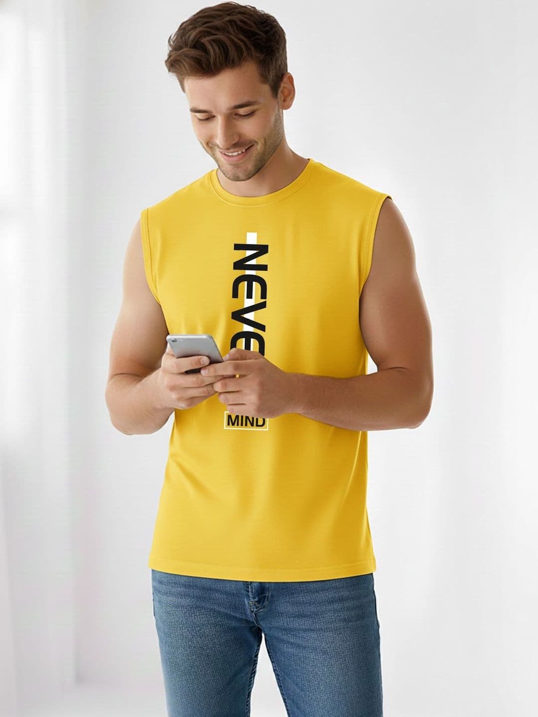 TEEFOX Men Typography Printed T-shirt - view 1