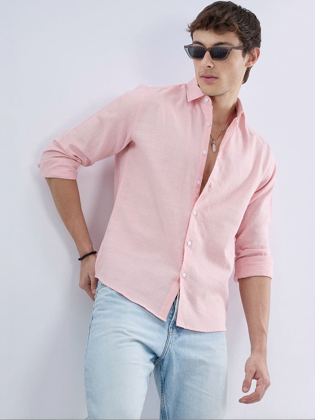 VASTRADO Men Classic Slim Fit Casual Shirt - view 1