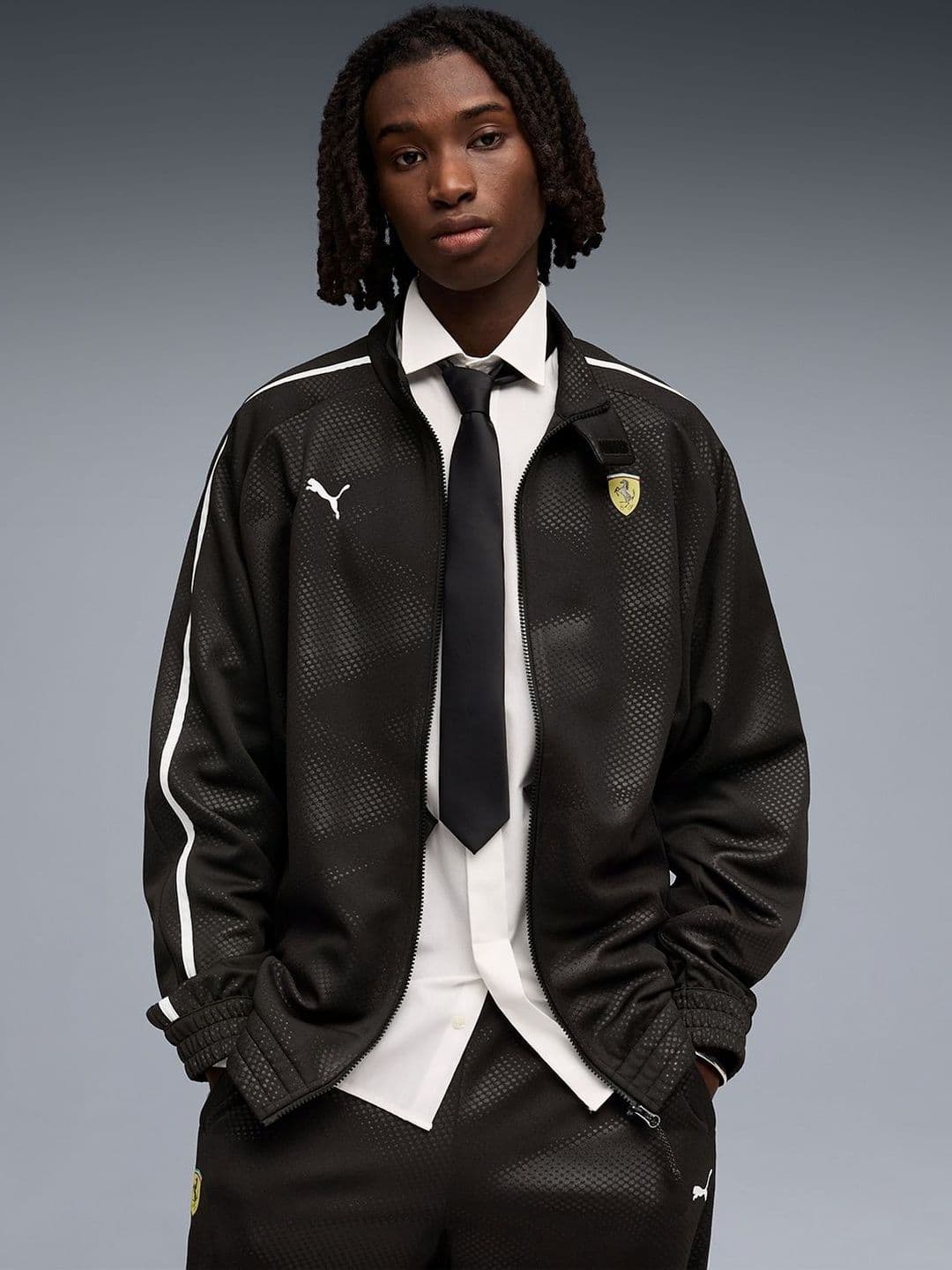 PUMA Motorsport Scuderia Ferrari Men's T7 Oversized Jacket - view 1