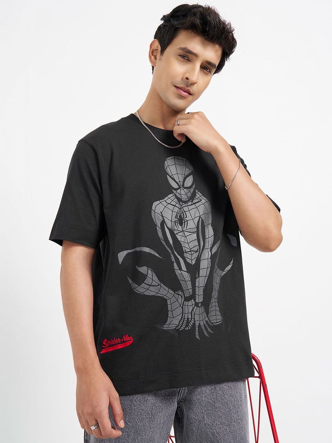 SF JEANS by Pantaloons Men Printed T-shirt - view 1