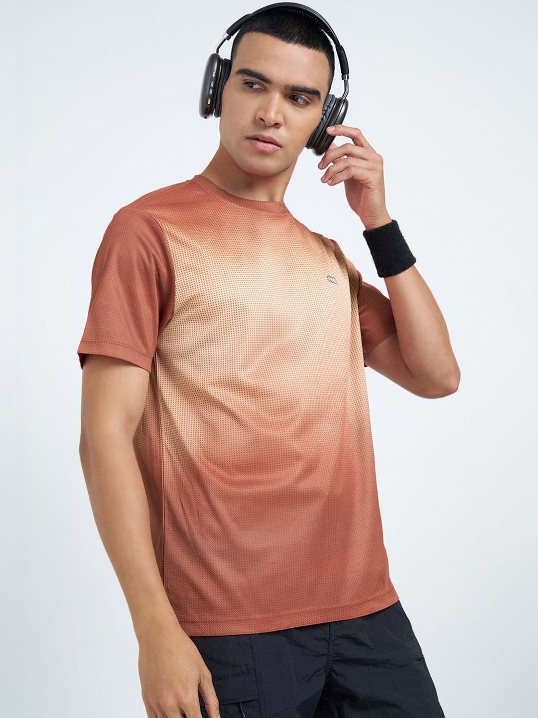 Ajile by Pantaloons Men Tie and Dye Dyed T-shirt - view 1