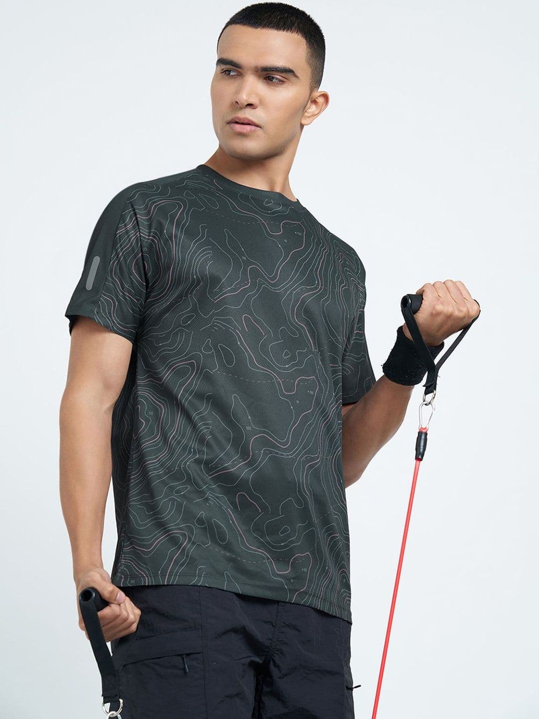 Ajile by Pantaloons Men Printed T-shirt - view 1