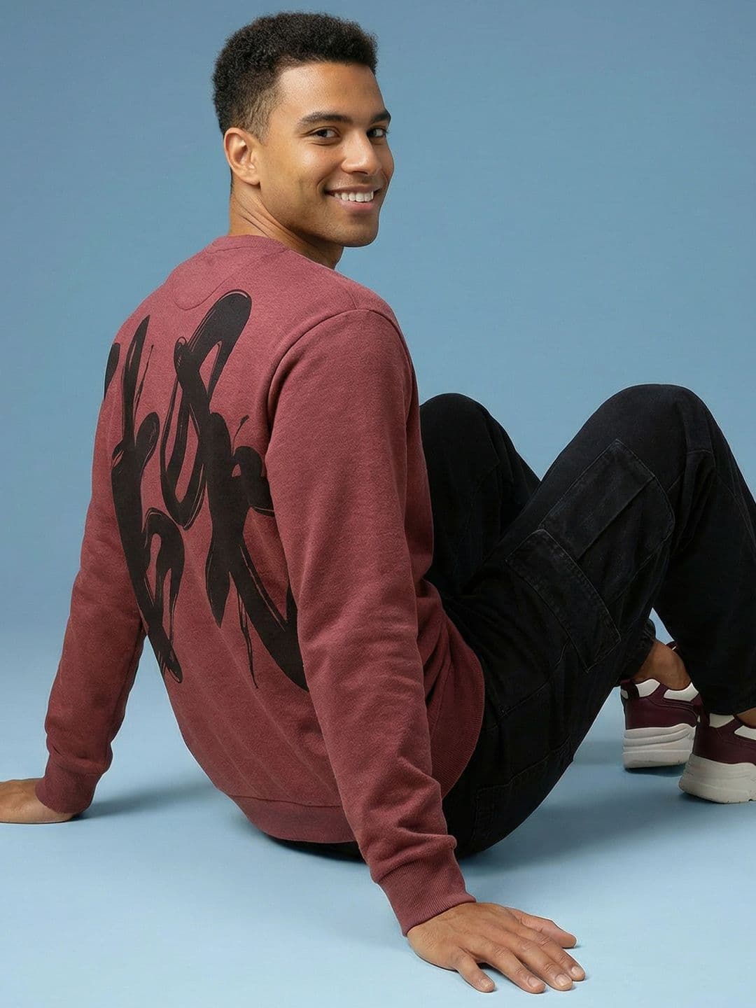 HERE&NOW Abstract Printed Sweatshirt - view 1