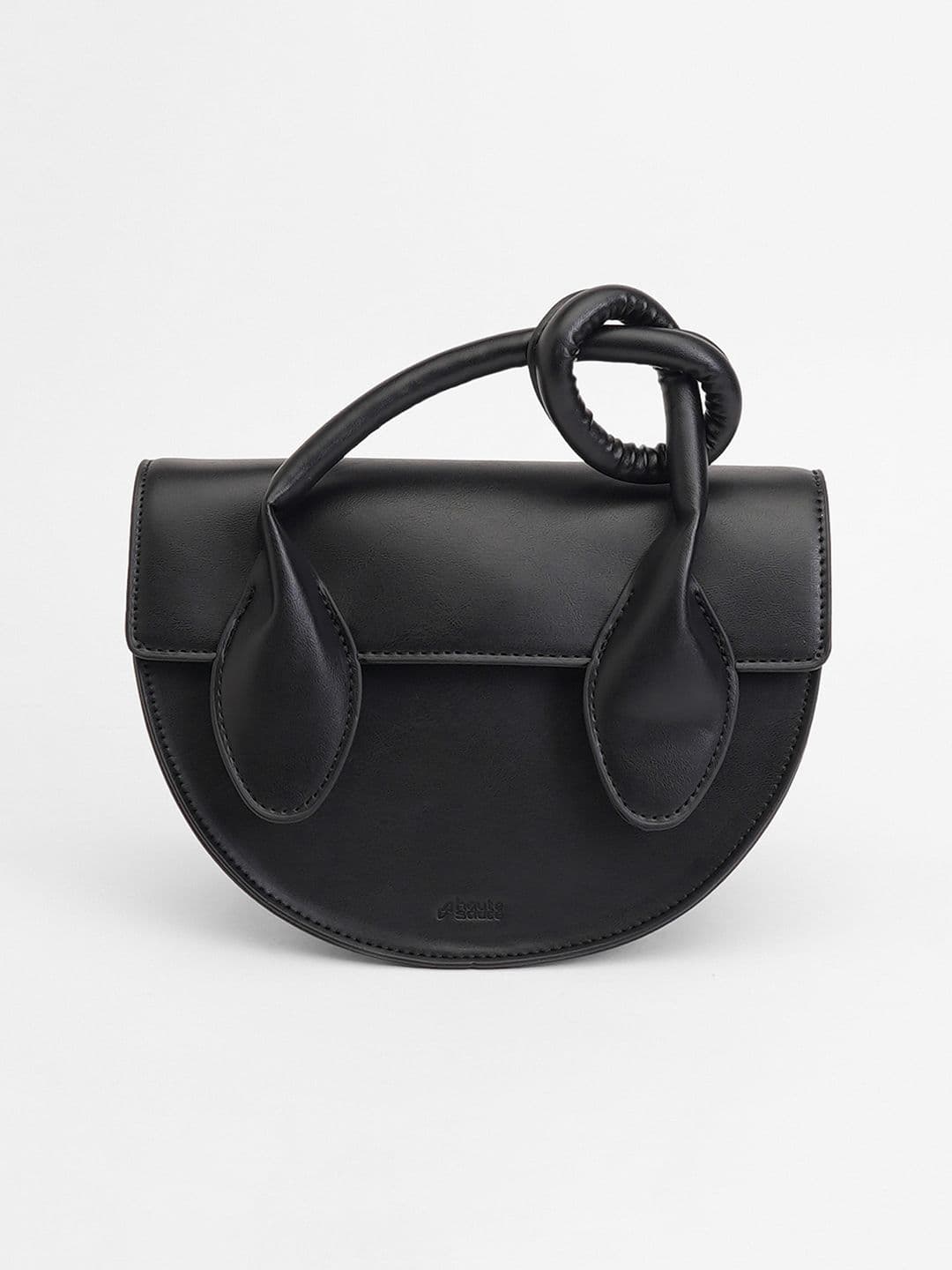 HAUTE SAUCE Leather Structured Handheld Bag - view 1