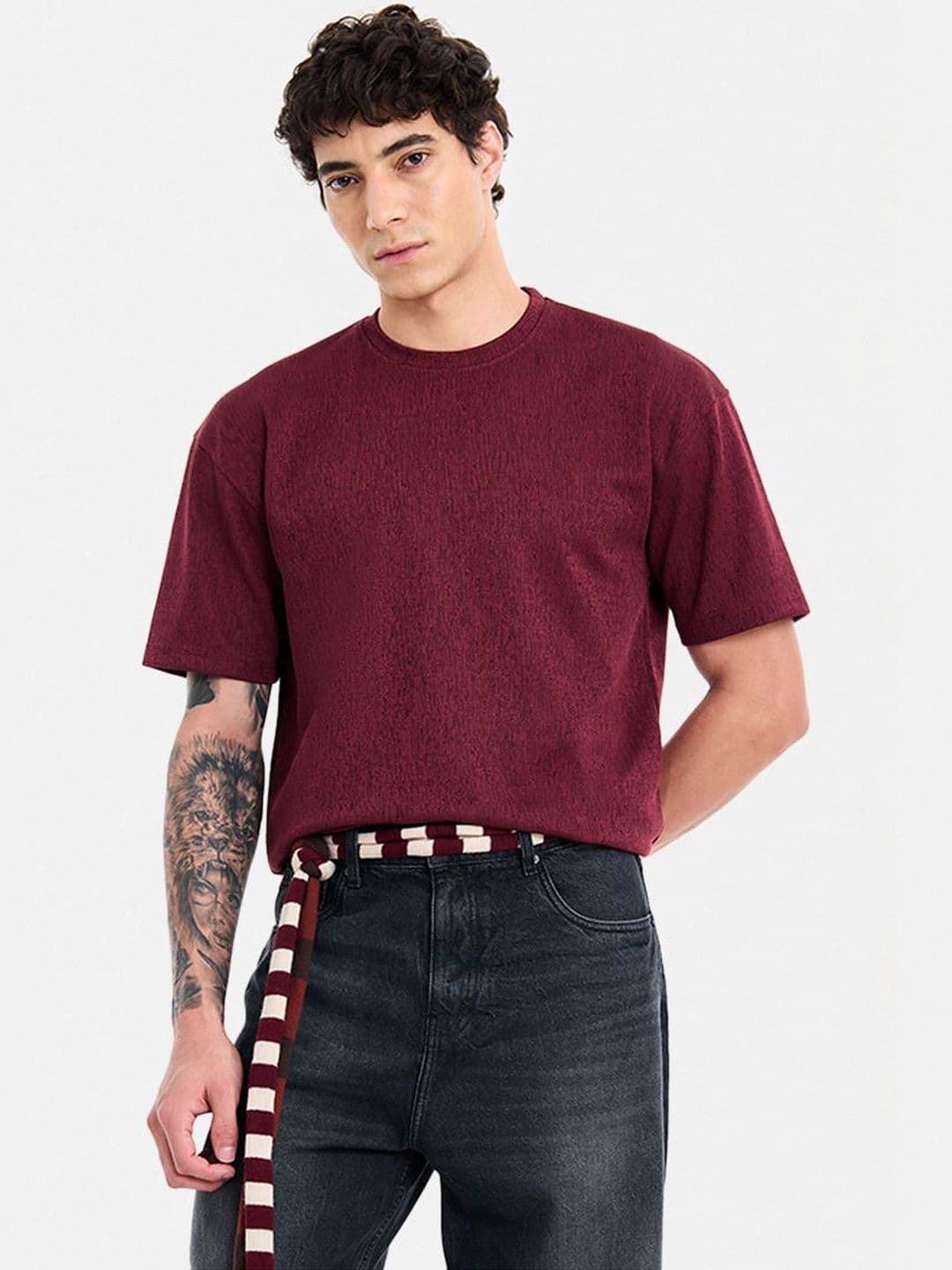 Snitch Men Drop-Shoulder Sleeves T-shirt - view 1
