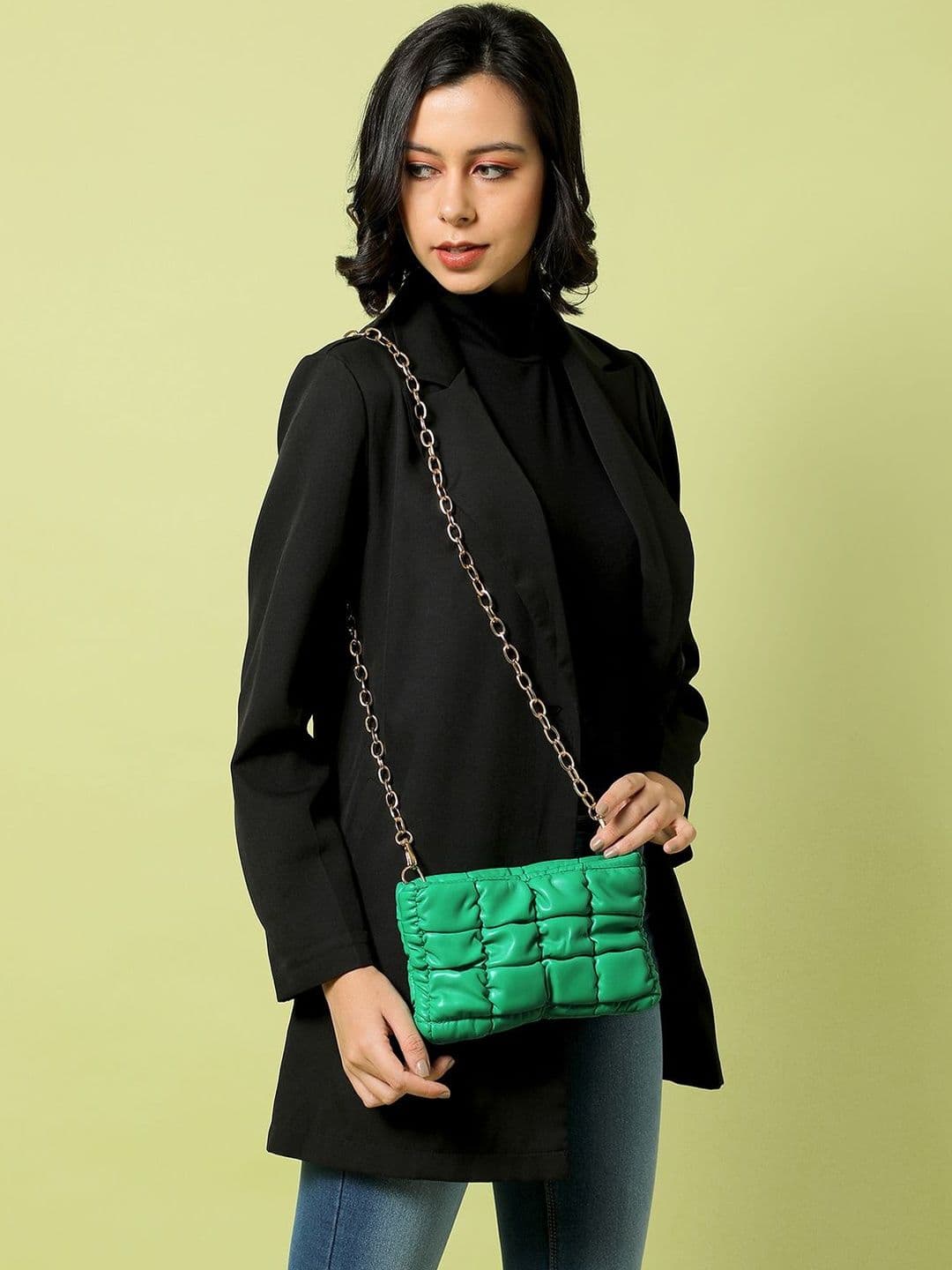 HAUTE SAUCE PU Sling Bag with Quilted - view 1