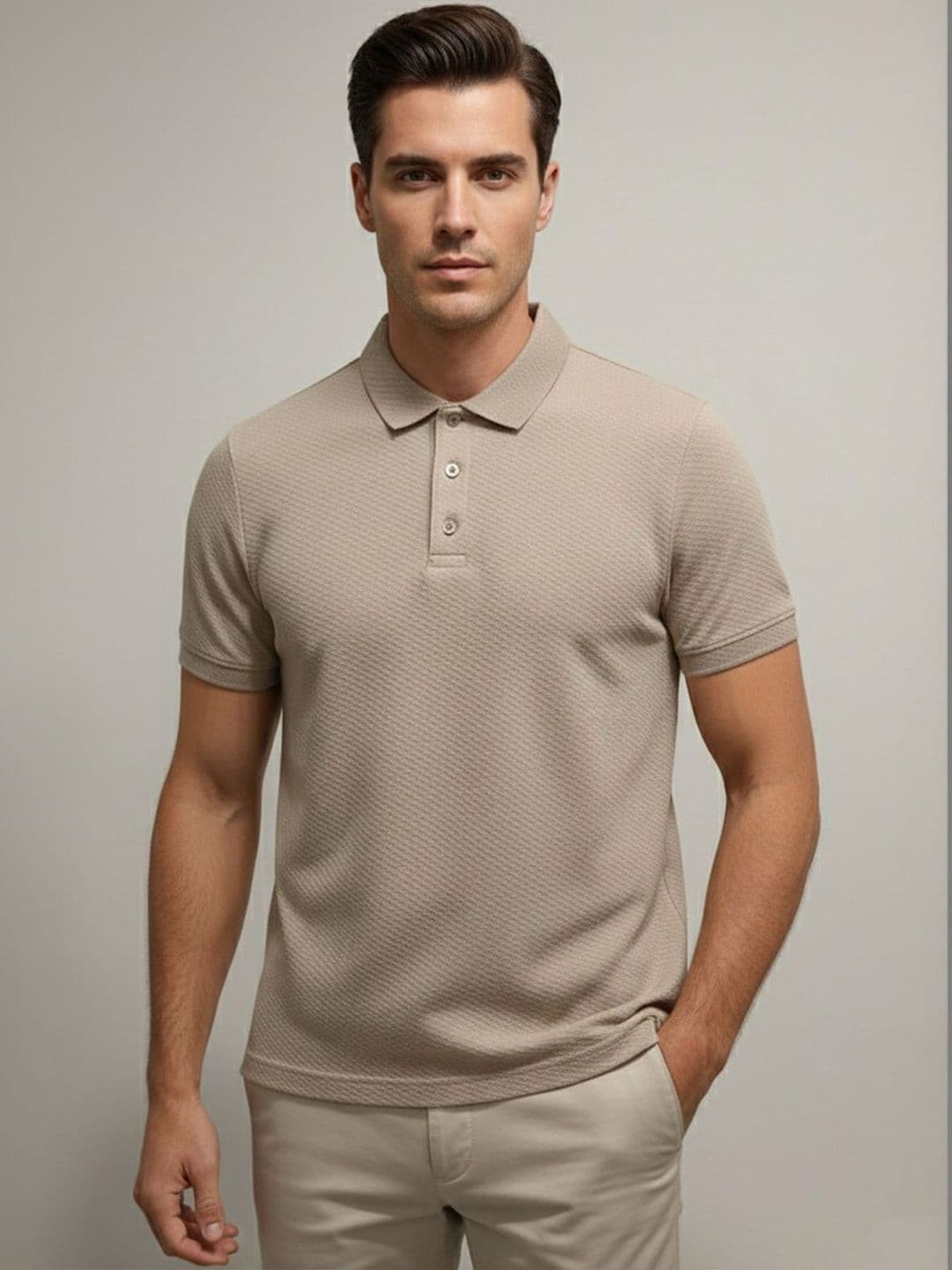 Moda Rapido Men Polo Collar T-shirt - view 1