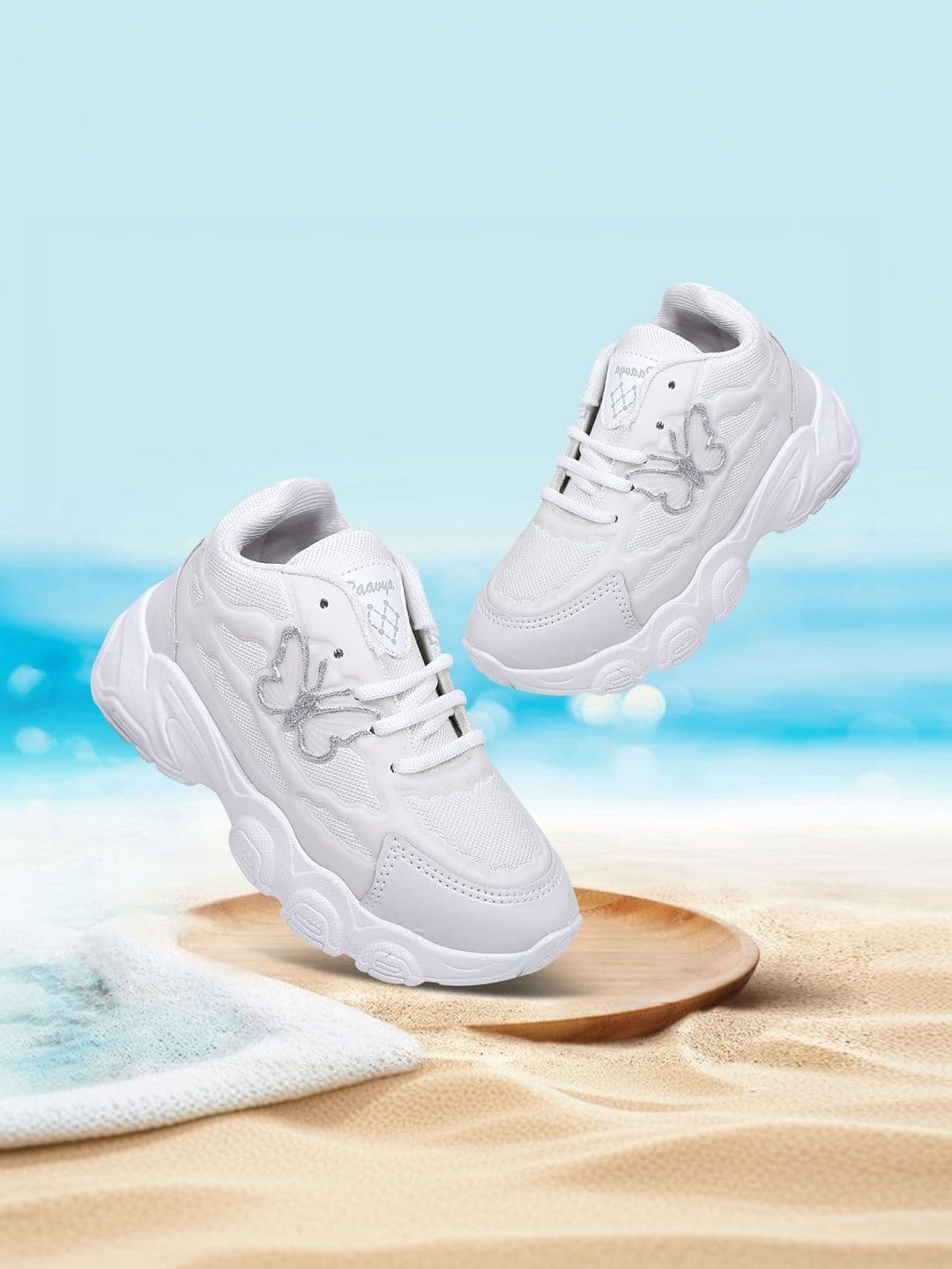 MUKUNDU Girls Textured Sneakers - view 1