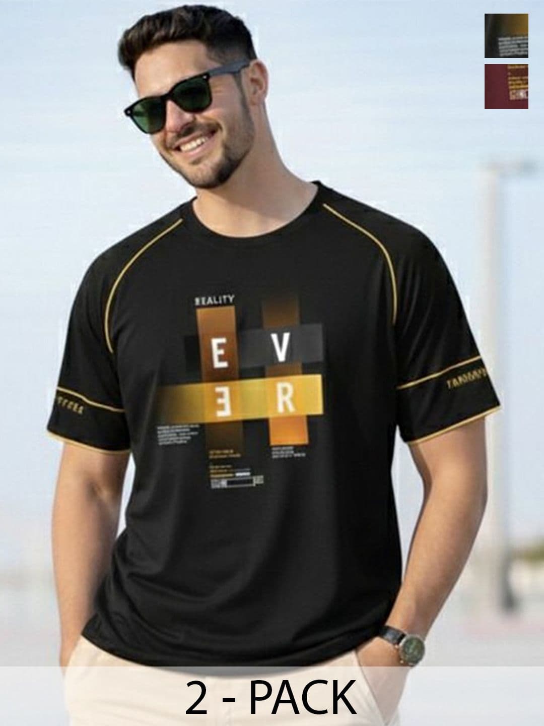 REYA Men 2 Printed T-shirt - view 1