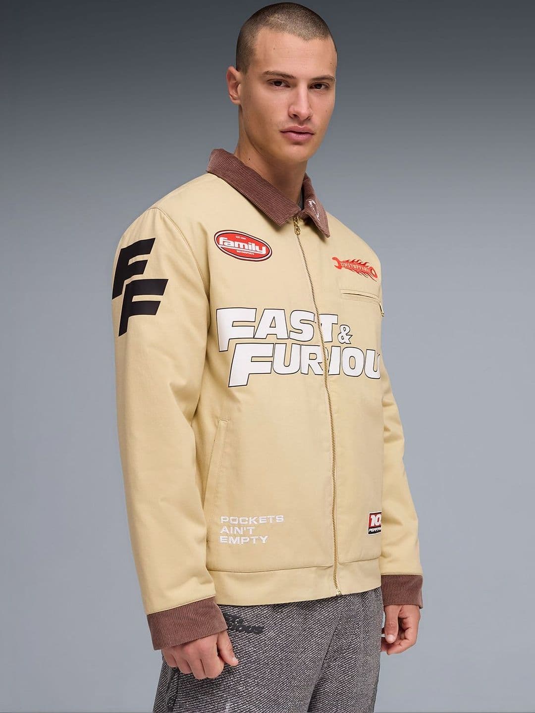 Puma X FAST & FURIOUS Printed Basketball Jacket - view 1