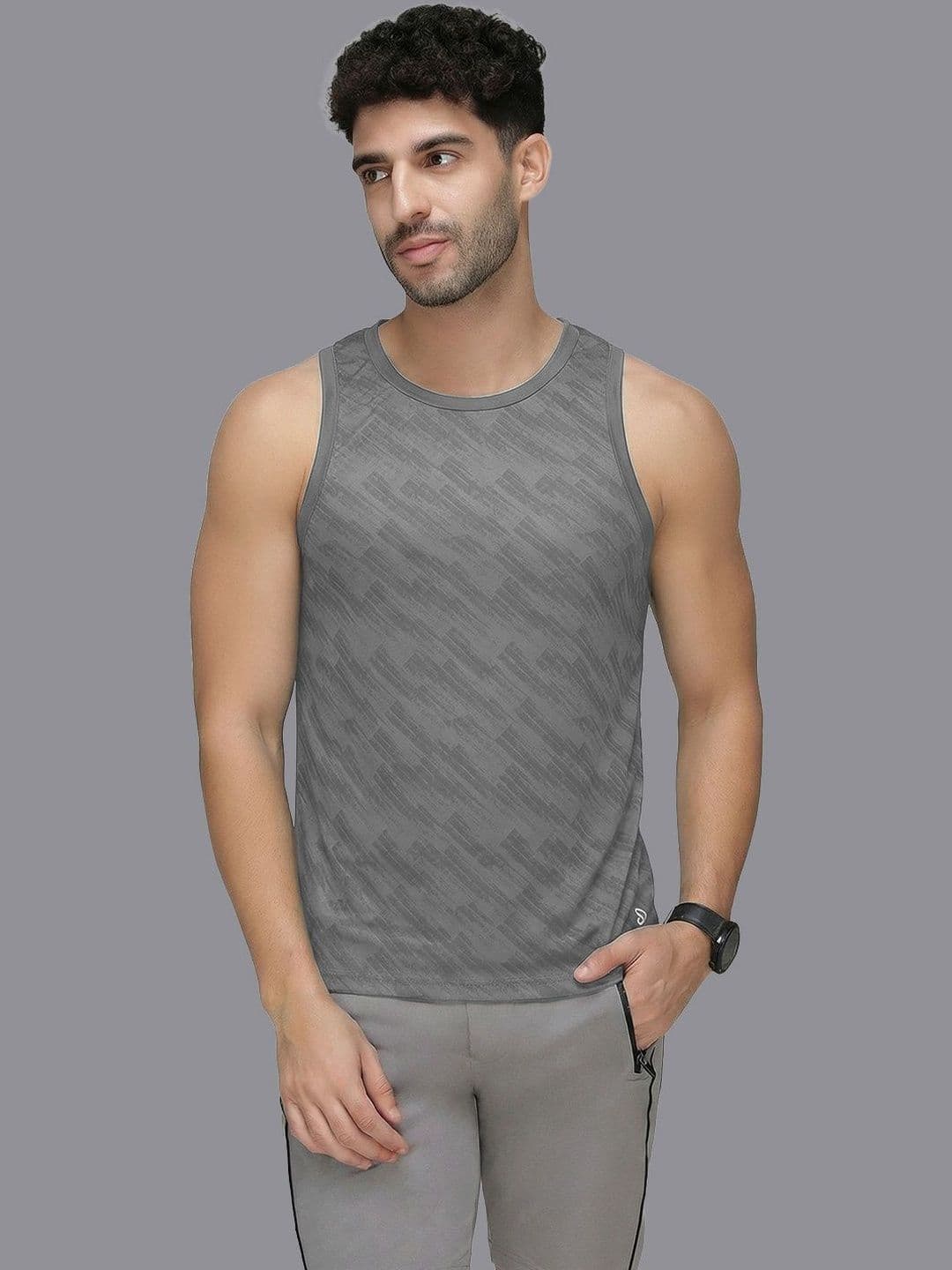MACHO Self Design Gym Vest - view 1