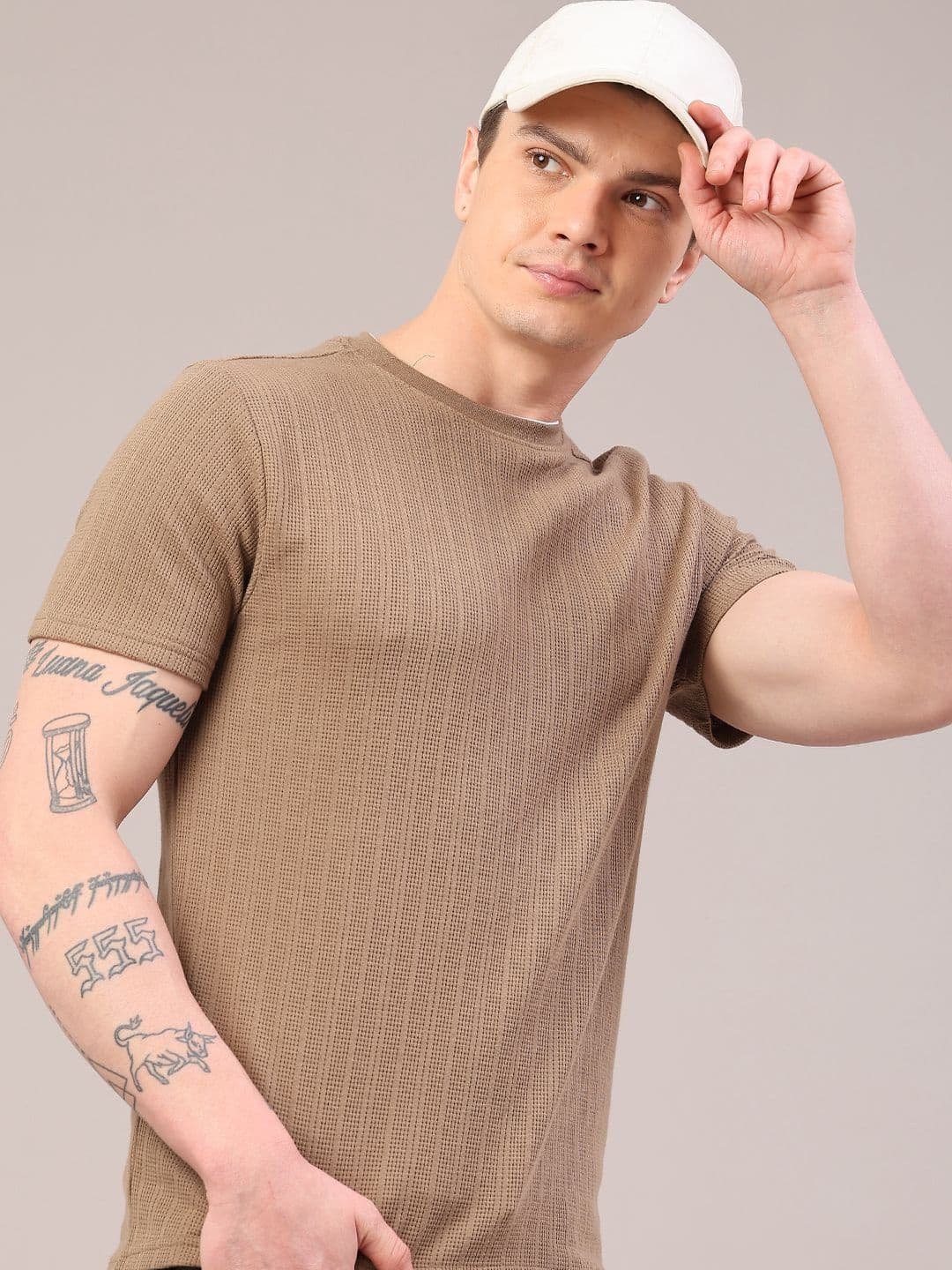 V-Mart Men Slim Fit T-shirt - view 1