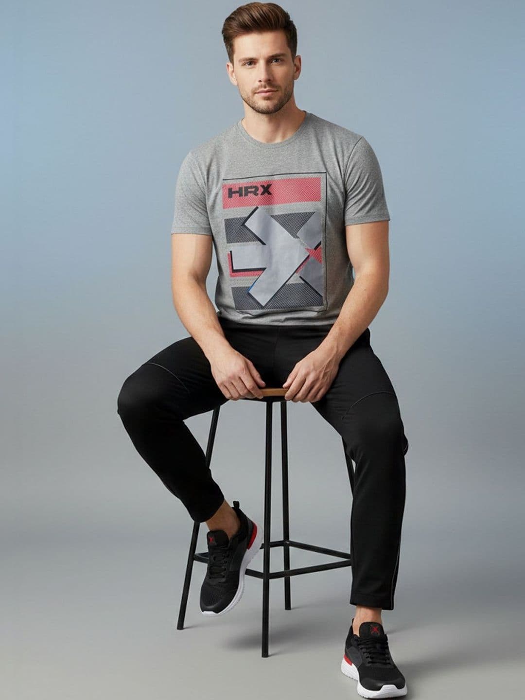 HRX by Hrithik Roshan Men Printed T-shirt - view 1