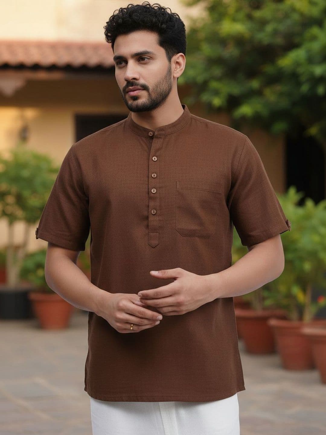 Cot'N Soft Men Pathani Kurta - view 1